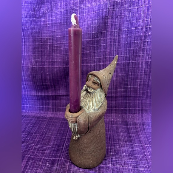 Windridge Pottery Other - Windridge Pottery Wizard Candle Holder
